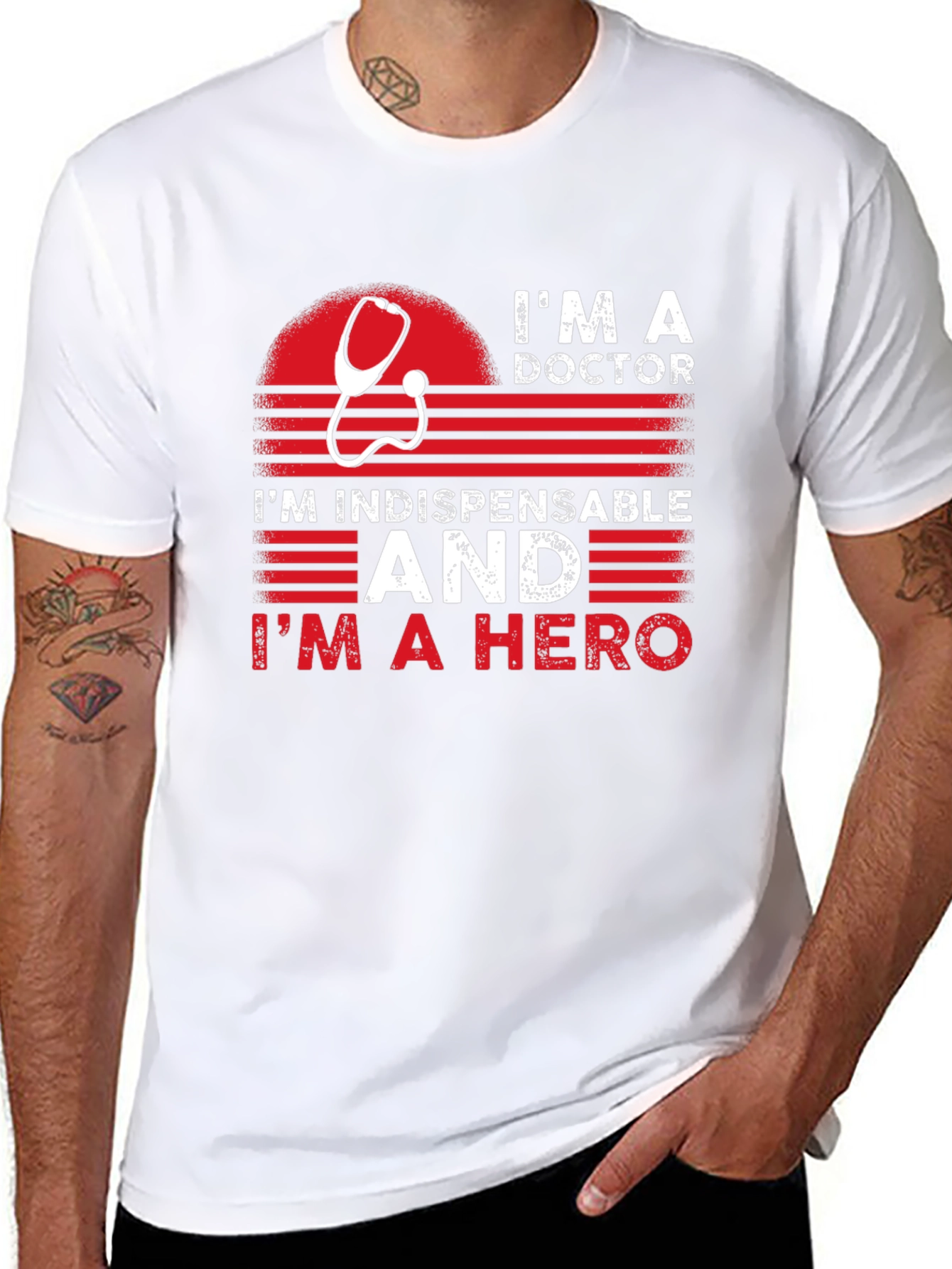 Im a Doctor Hero T-Shirt