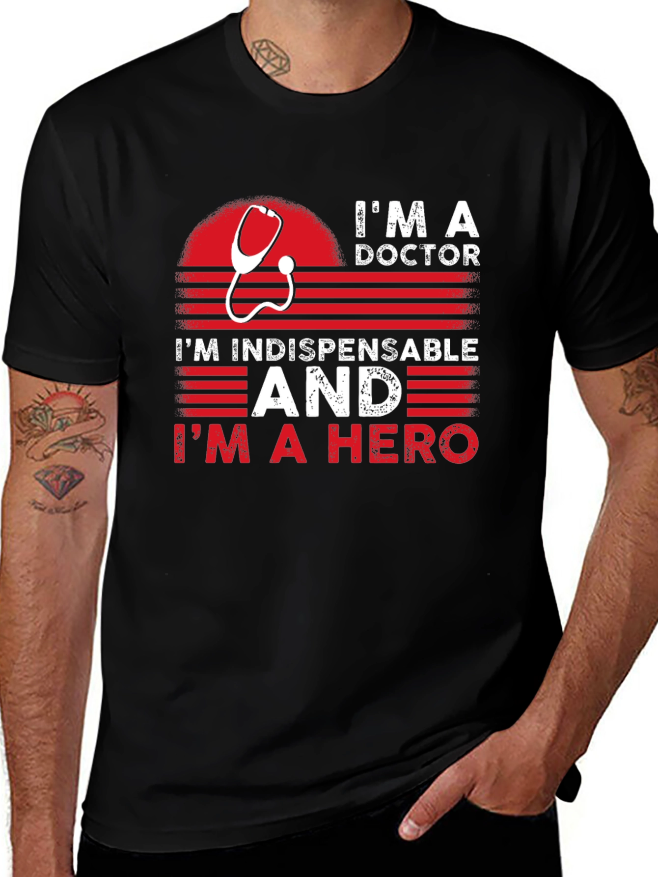 Im a Doctor Hero T-Shirt