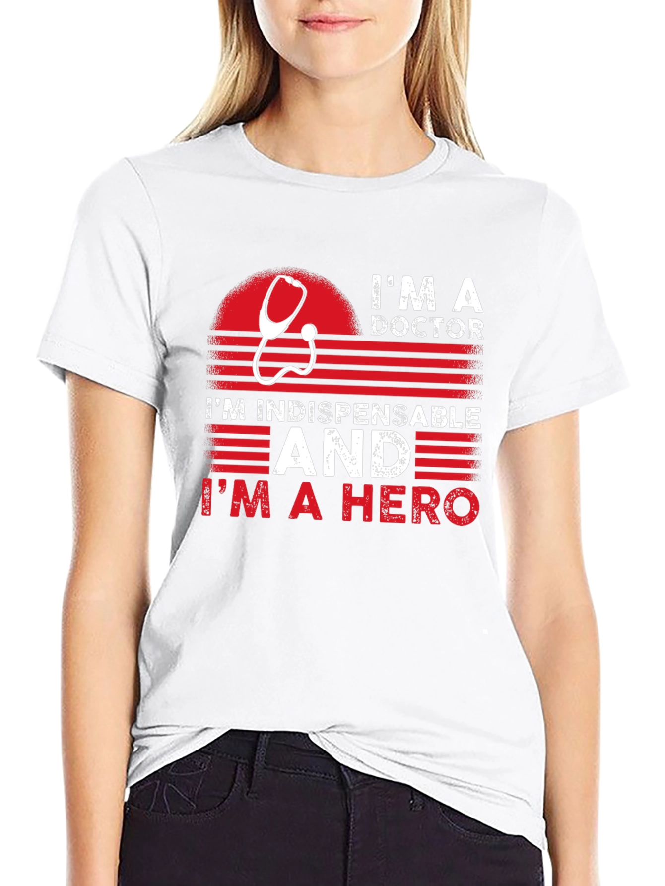 Im a Doctor Hero T-Shirt
