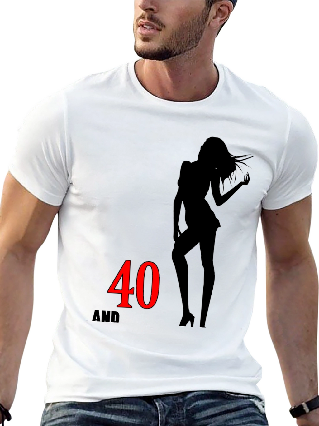 40 and Sexy T-Shirt - Stylish Birthday Gift