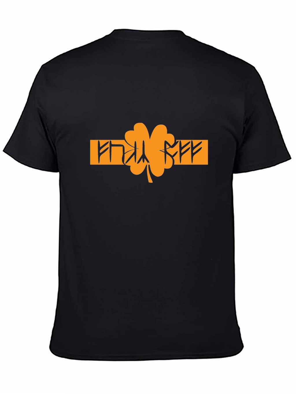 Lucky Clover Graphic Tee - Black
