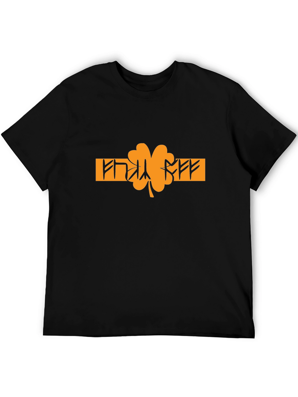 Lucky Clover Graphic Tee - Black