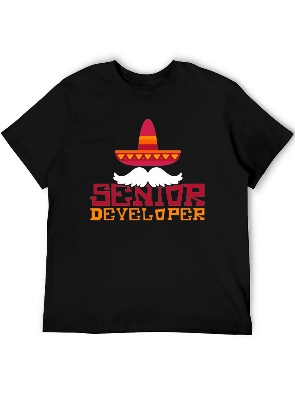 Senior Developer Cinco De Mayo Sombrero T-Shirt