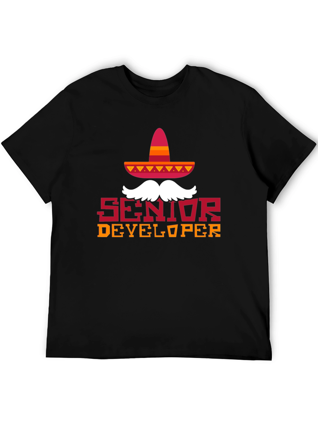 Senior Developer Cinco De Mayo Sombrero T-Shirt