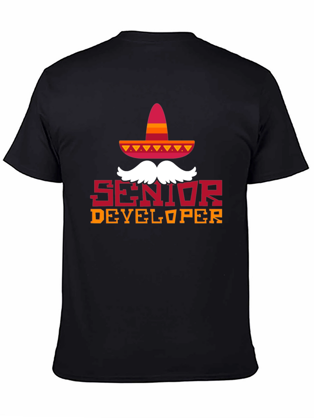 Senior Developer Cinco De Mayo Sombrero T-Shirt