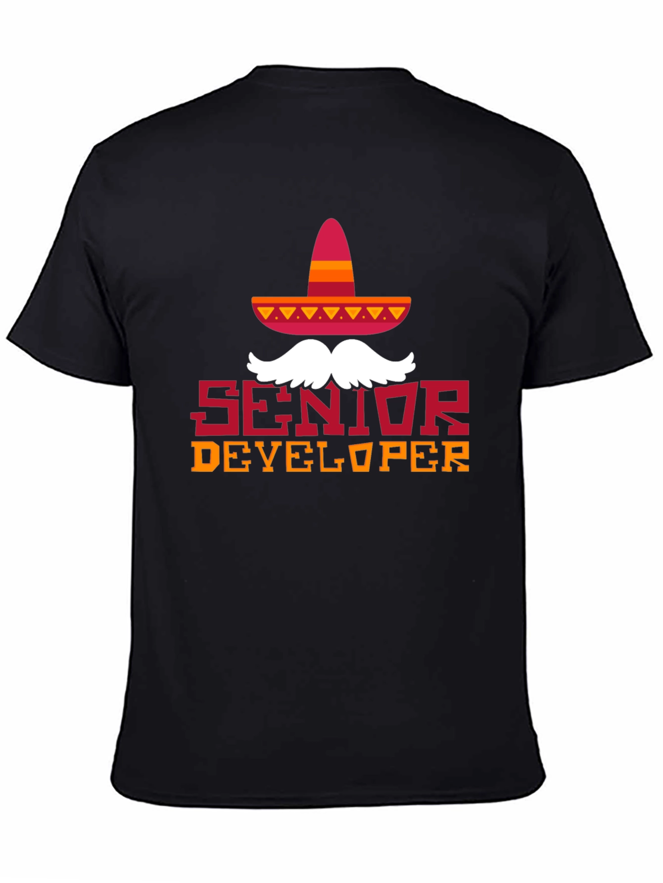 Senior Developer Cinco De Mayo Sombrero T-Shirt