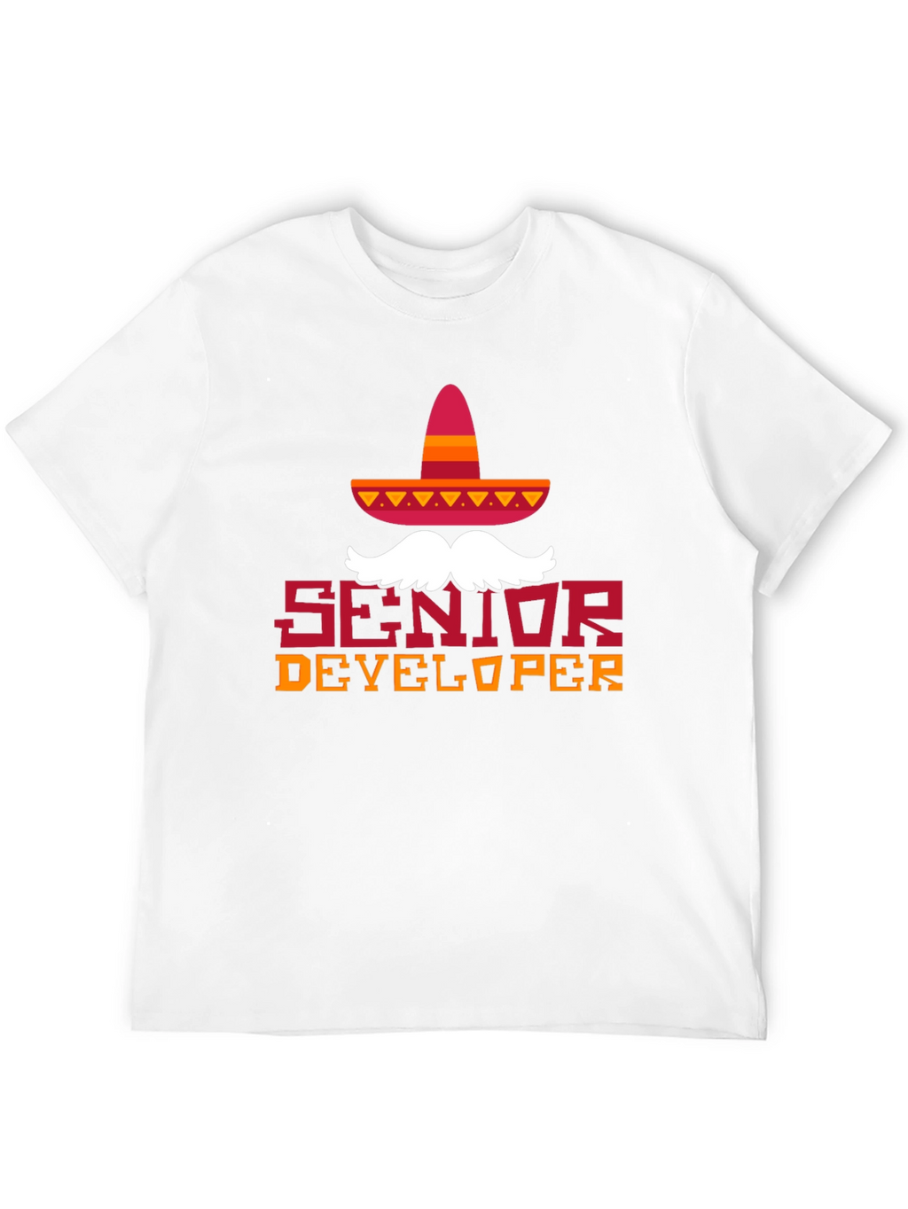 Senior Developer Cinco De Mayo Sombrero T-Shirt