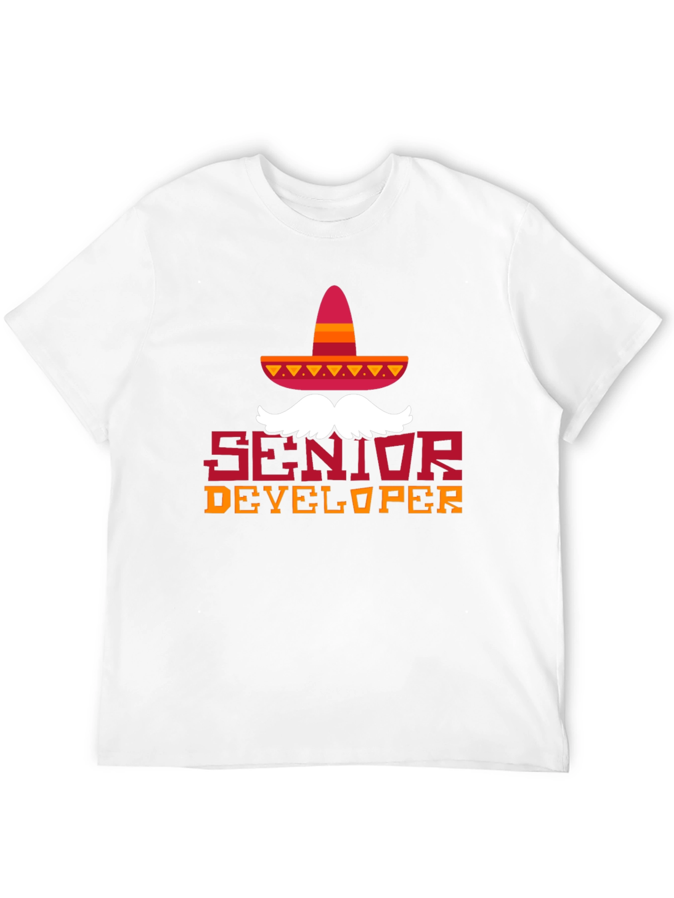 Senior Developer Cinco De Mayo Sombrero T-Shirt
