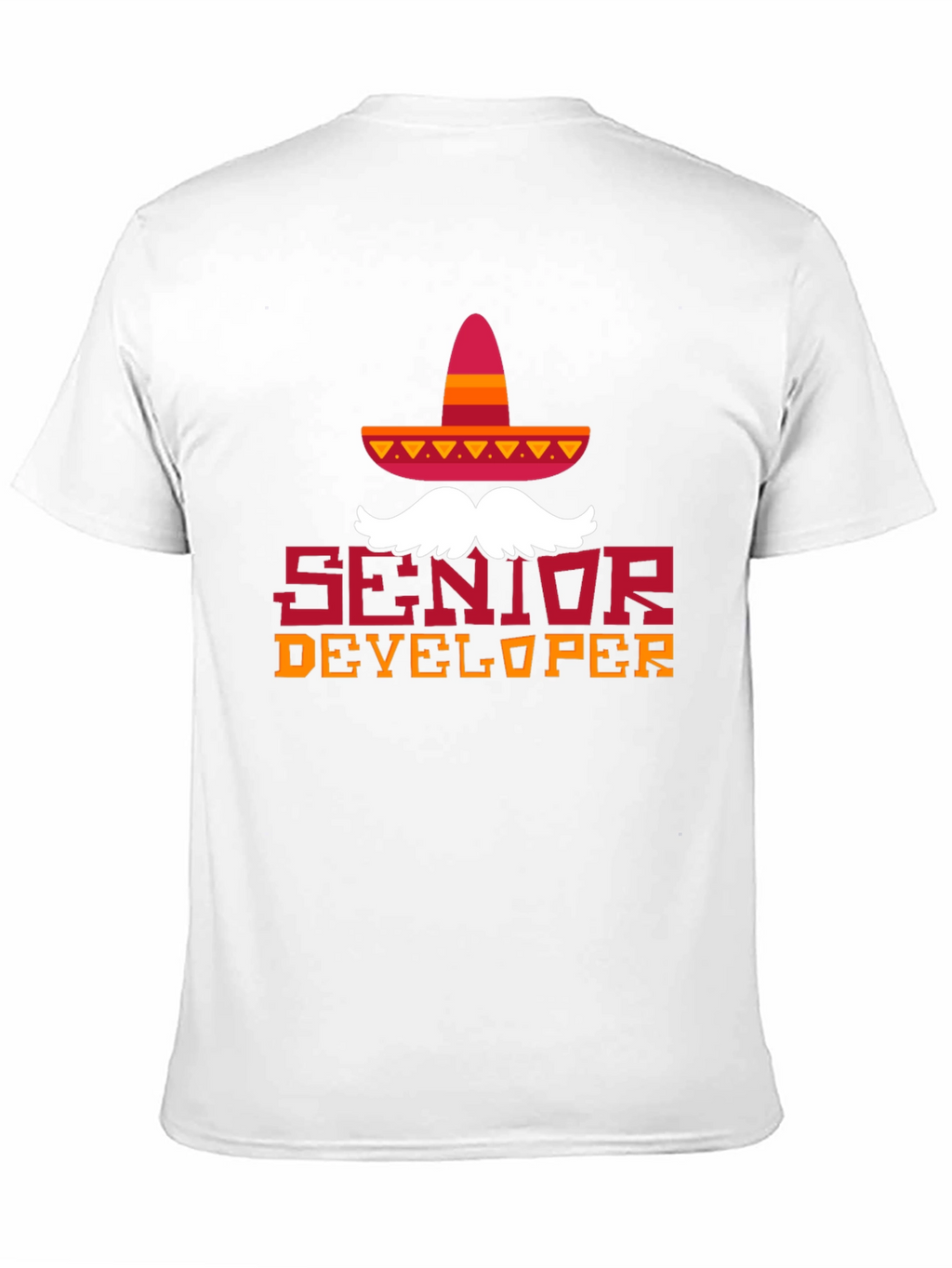 Senior Developer Cinco De Mayo Sombrero T-Shirt