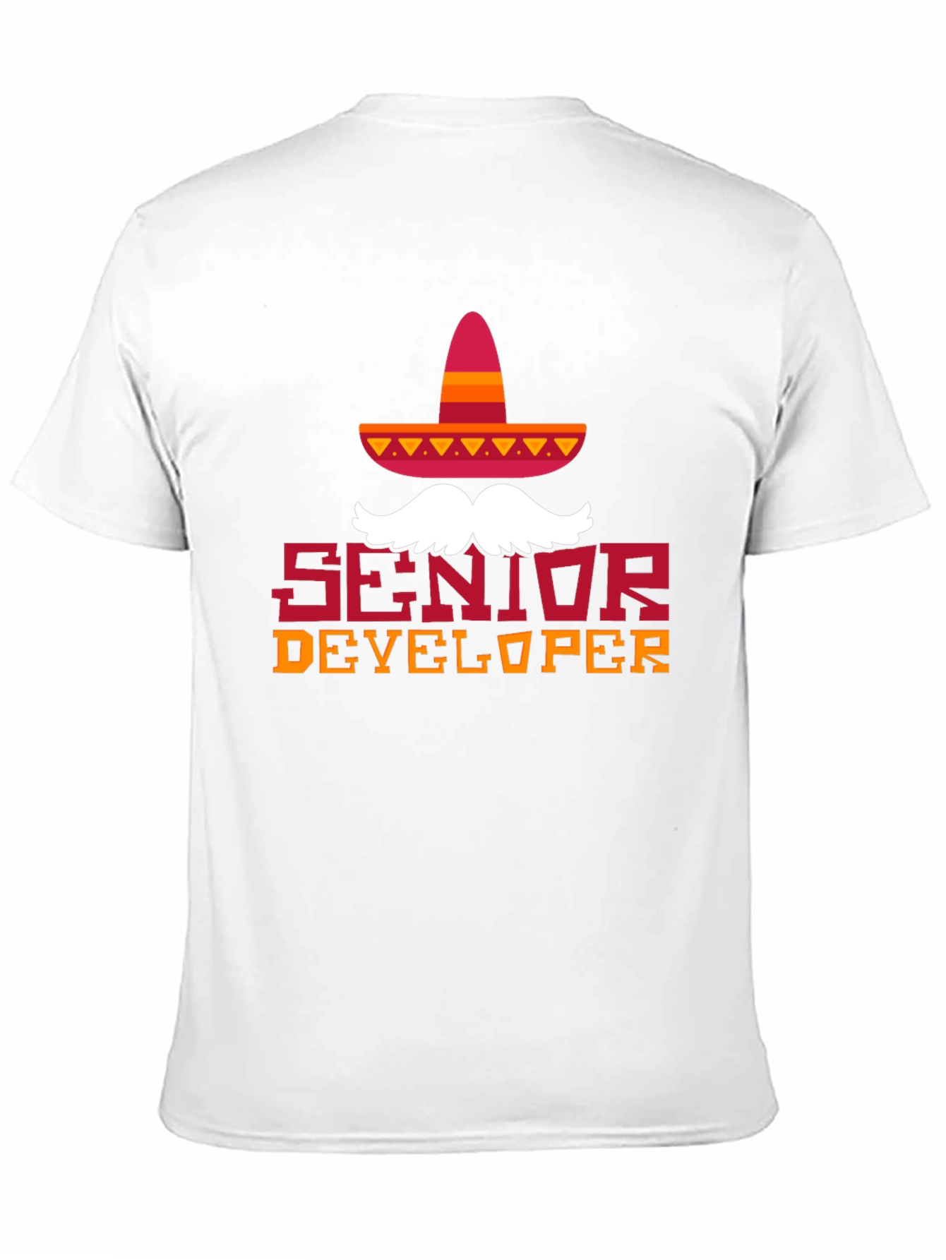 Senior Developer Cinco De Mayo Sombrero T-Shirt