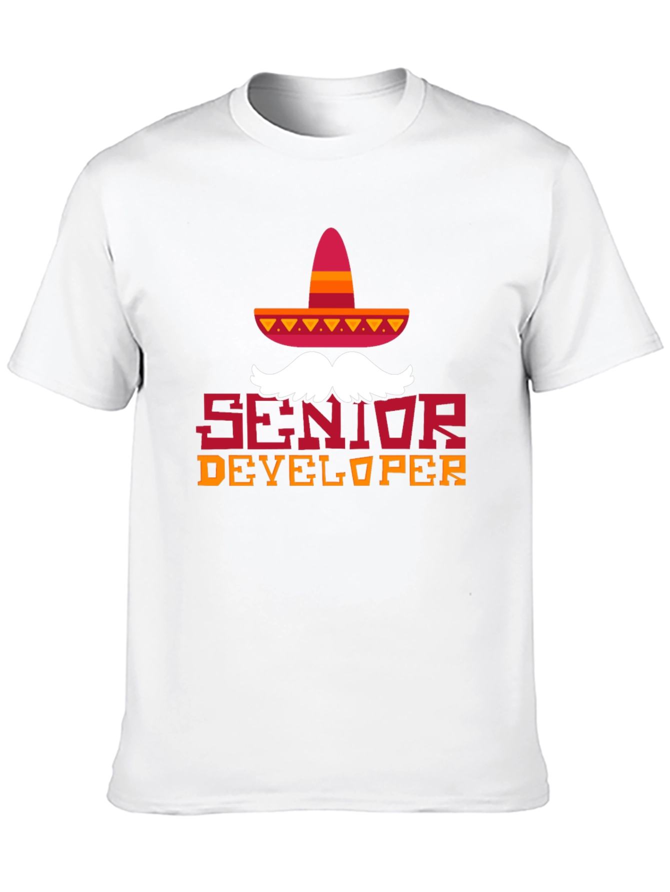 Senior Developer Cinco De Mayo Sombrero T-Shirt