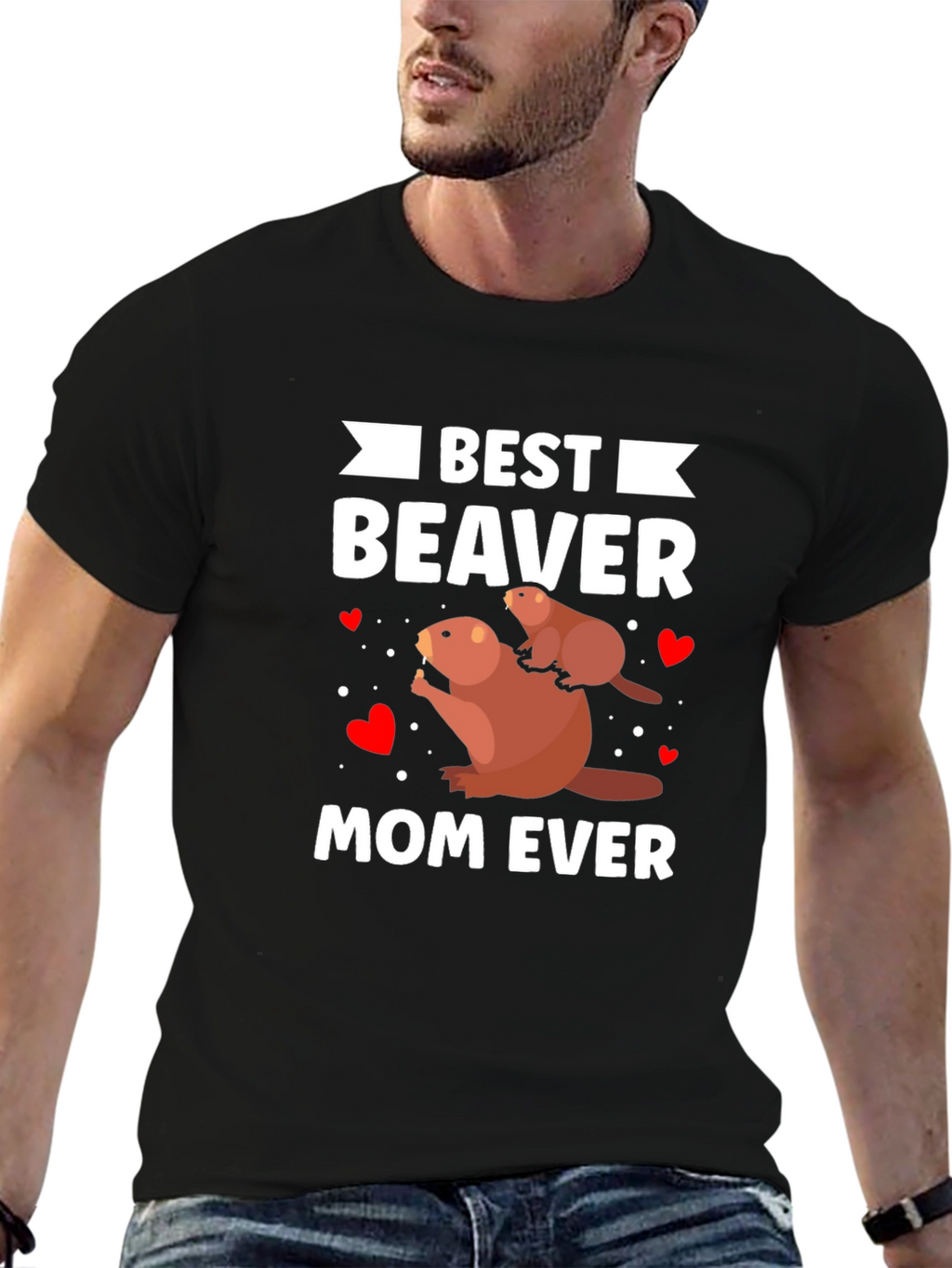 Best Beaver Mom Ever T-Shirt