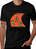 Sloth Runner T-Shirt - Achieve Your Goals!