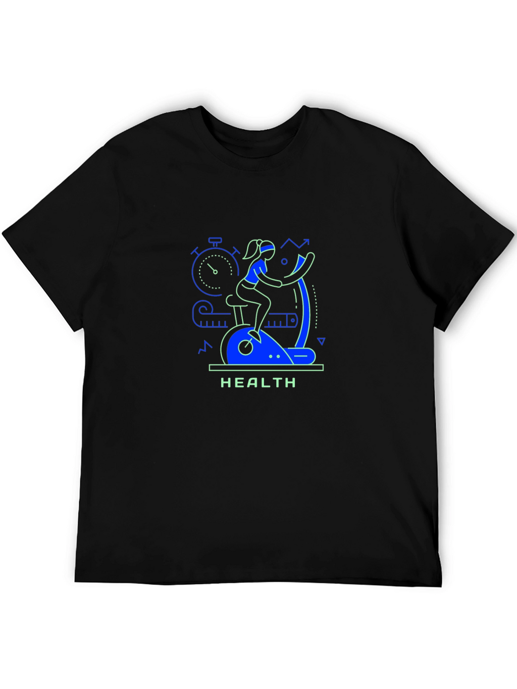 Health-Focused Graphic T-Shirt