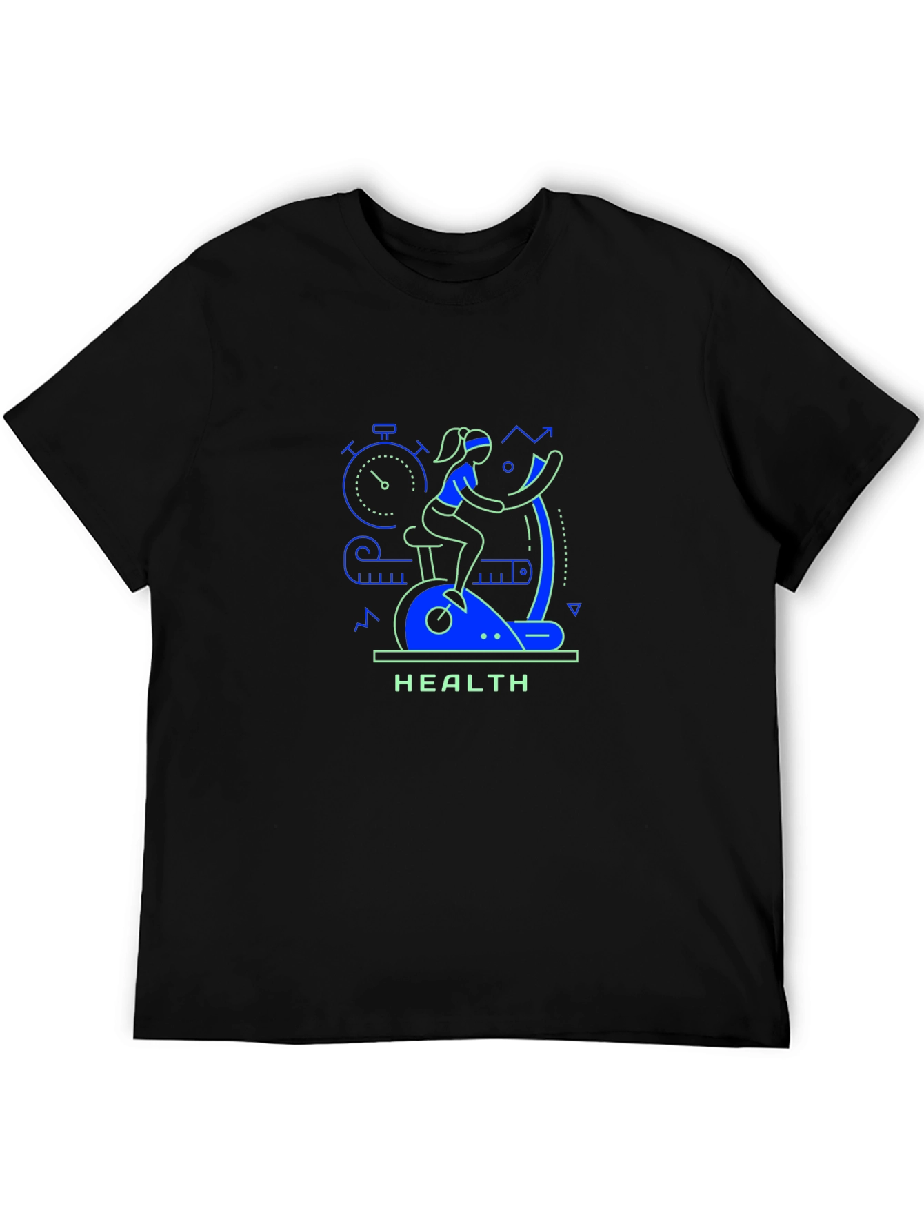 Health-Focused Graphic T-Shirt