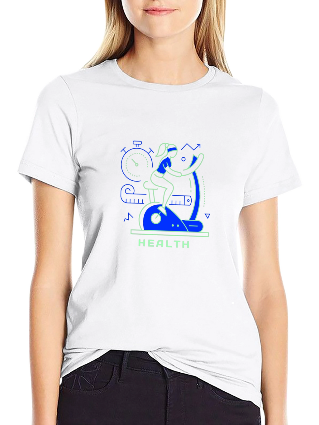 Health-Focused Graphic T-Shirt