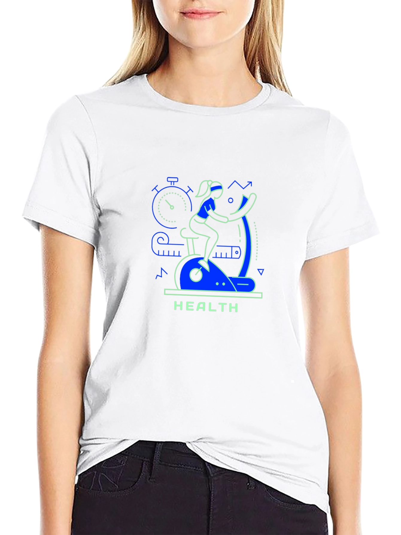Health-Focused Graphic T-Shirt