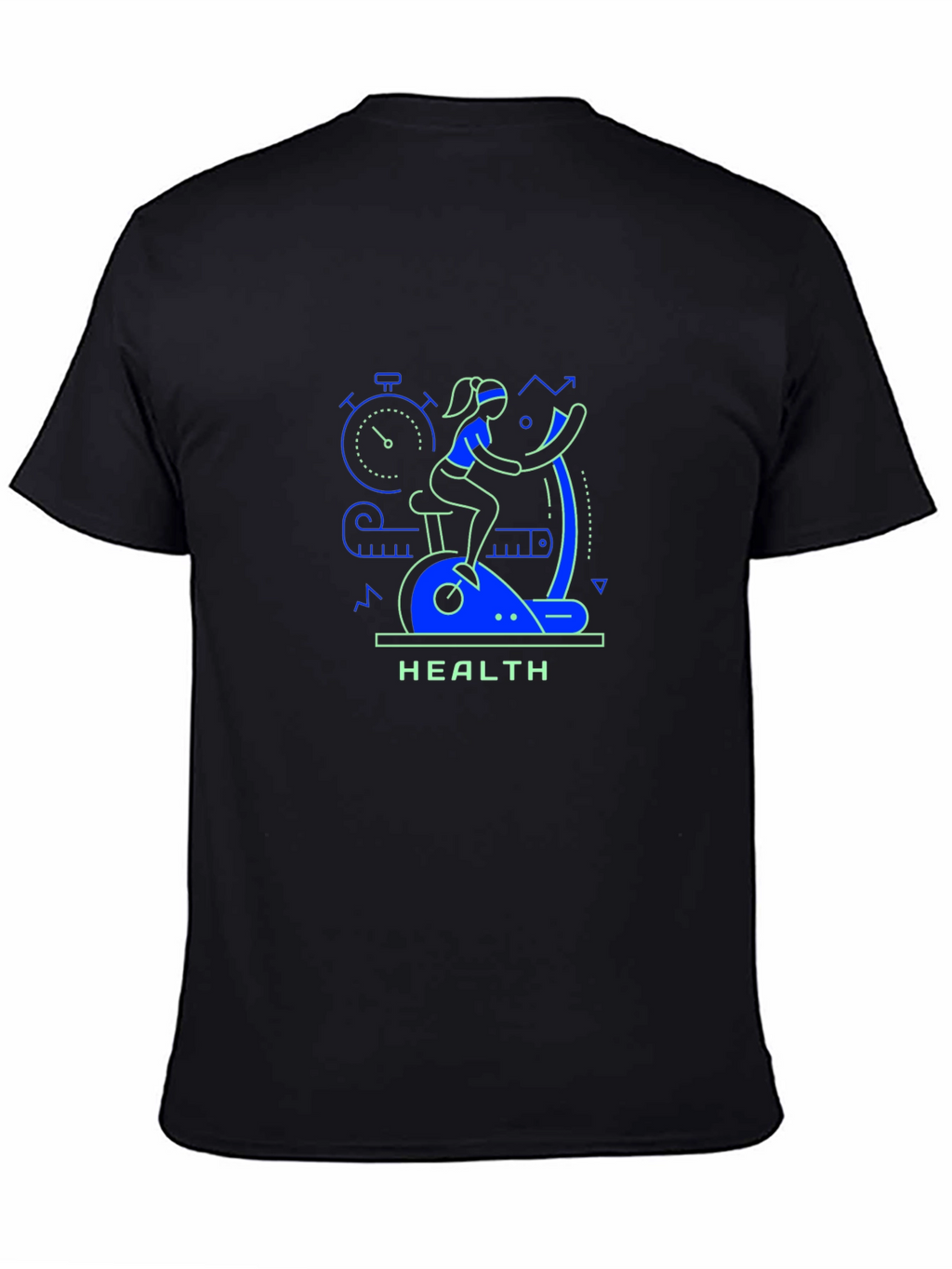 Health-Focused Graphic T-Shirt