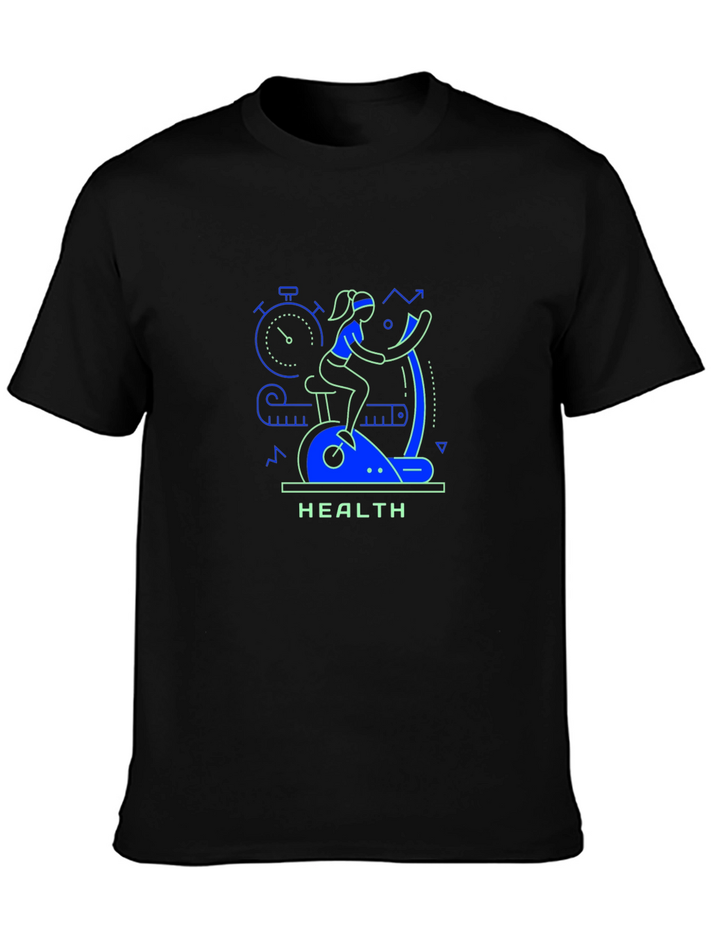 Health-Focused Graphic T-Shirt