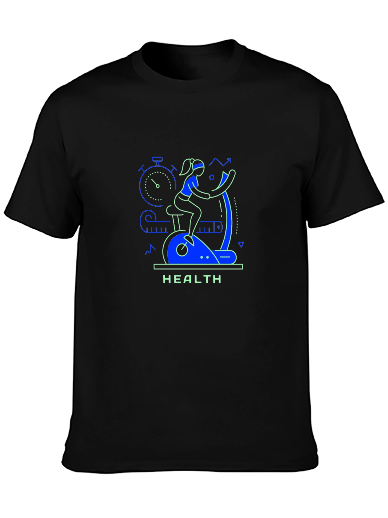 Health-Focused Graphic T-Shirt