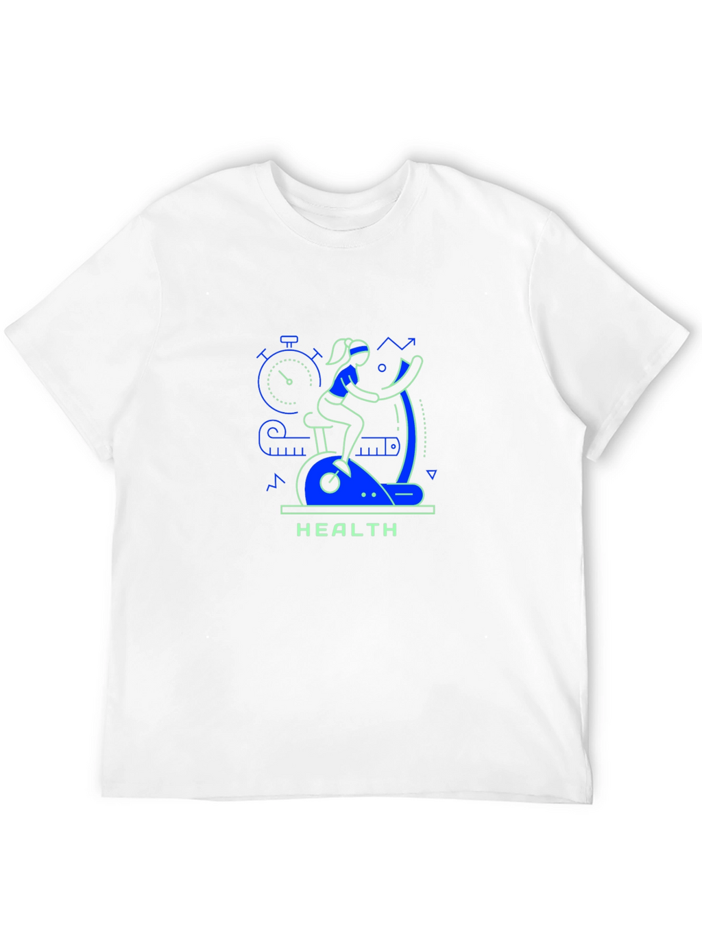 Health-Focused Graphic T-Shirt
