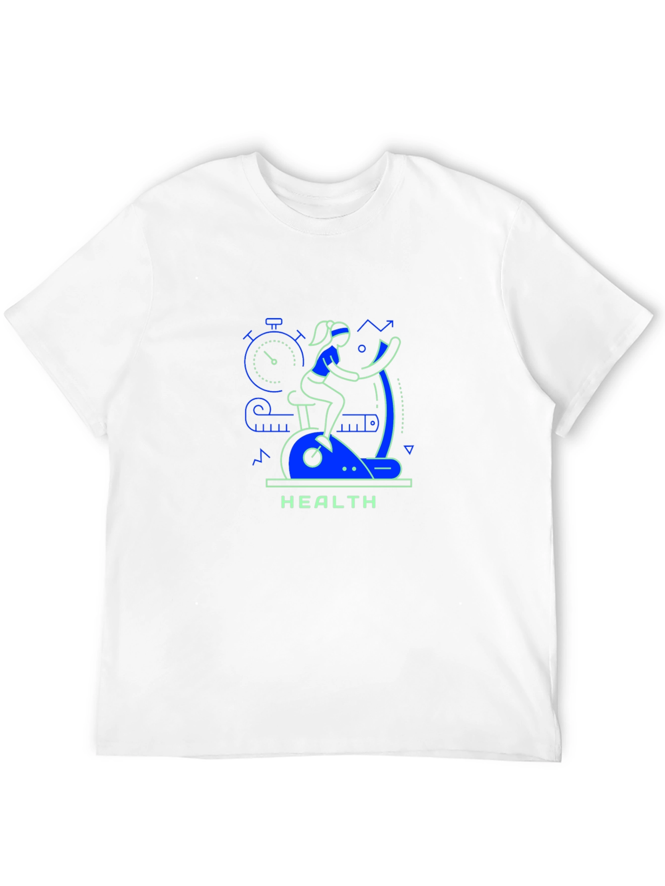 Health-Focused Graphic T-Shirt