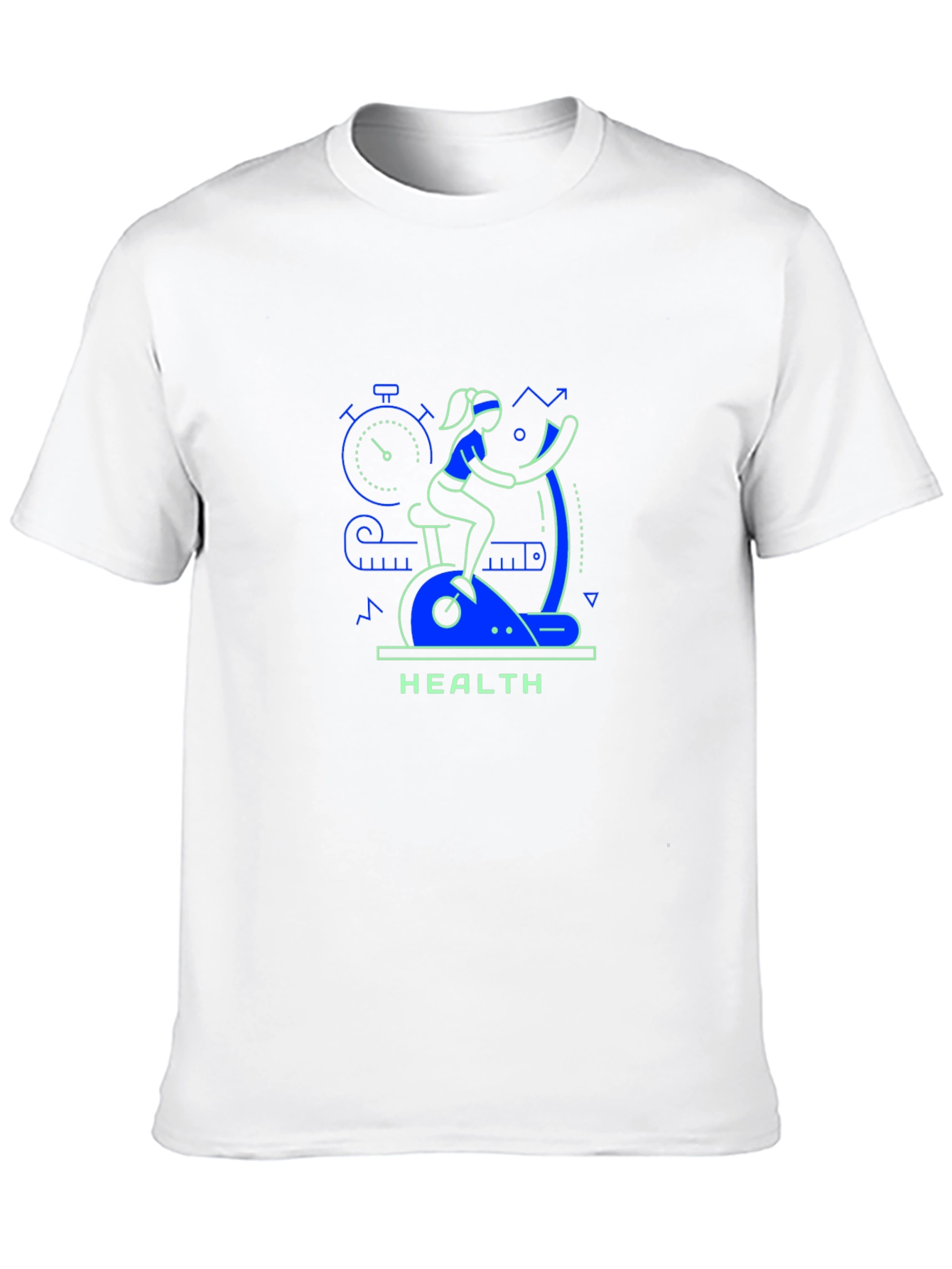 Health-Focused Graphic T-Shirt