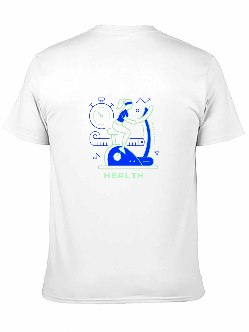 Health-Focused Graphic T-Shirt
