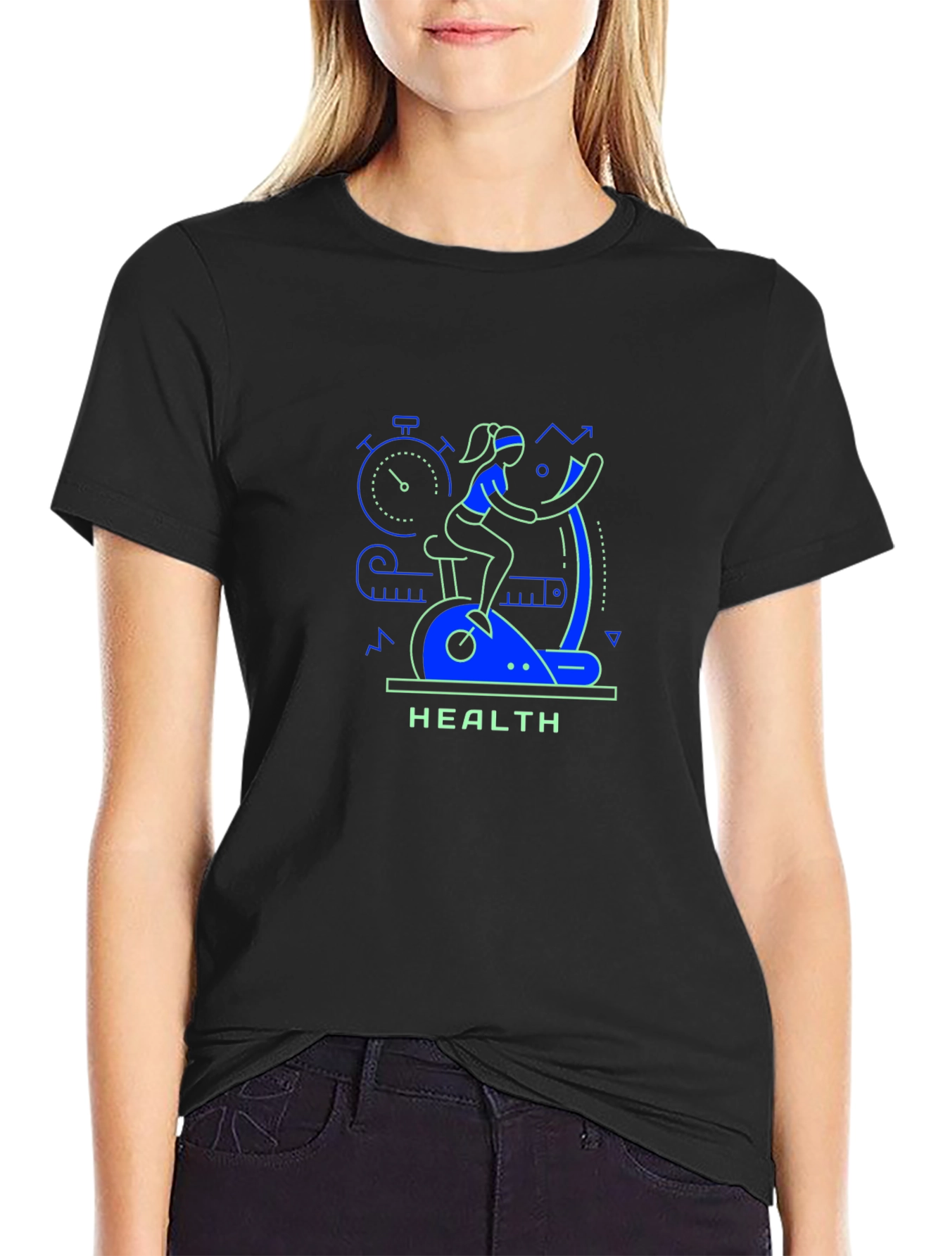 Health-Focused Graphic T-Shirt