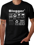 Blogger 100% Organic T-Shirt