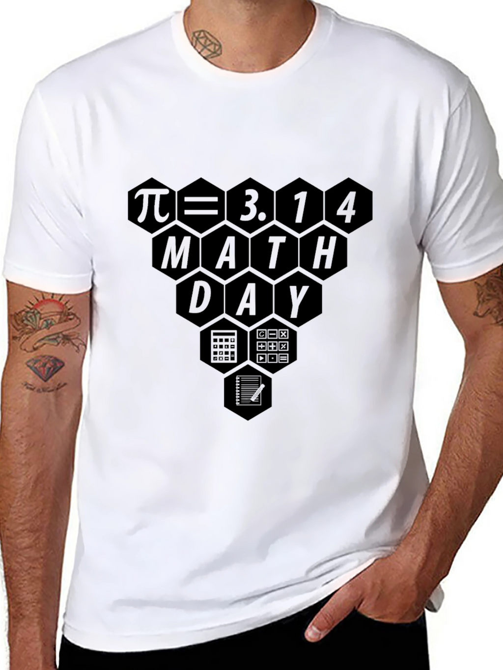 Math Day T-Shirt - Pi Equals 3.14