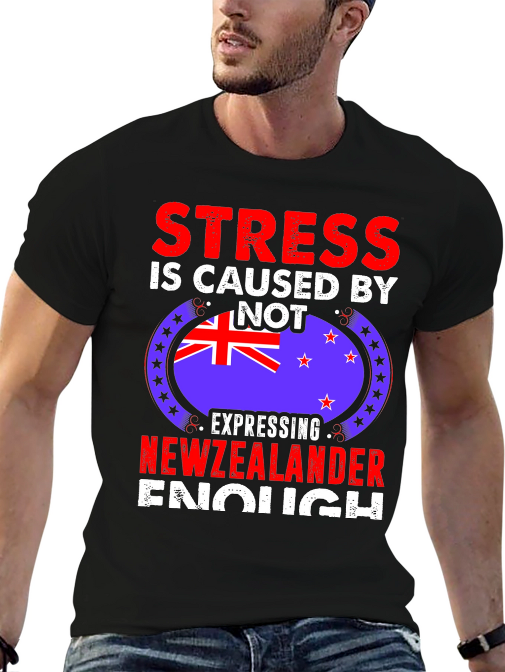 New Zealander T-Shirt - Stress Relief Tee