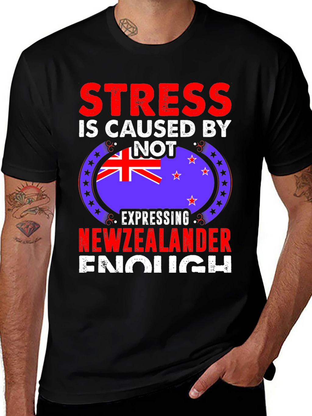 New Zealander T-Shirt - Stress Relief Tee