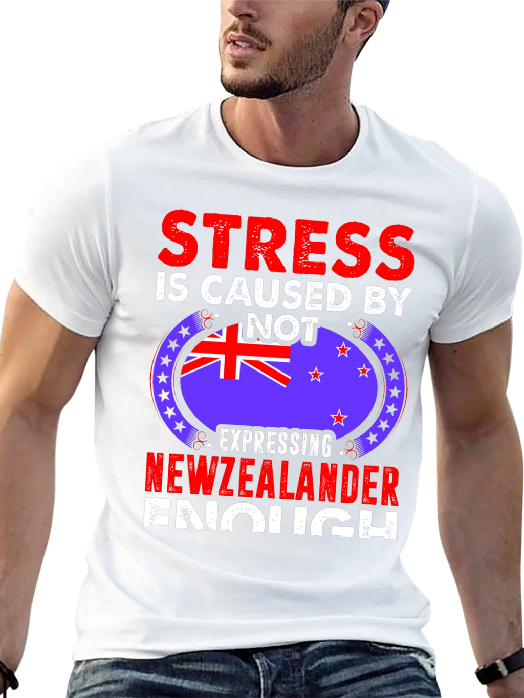 New Zealander T-Shirt - Stress Relief Tee