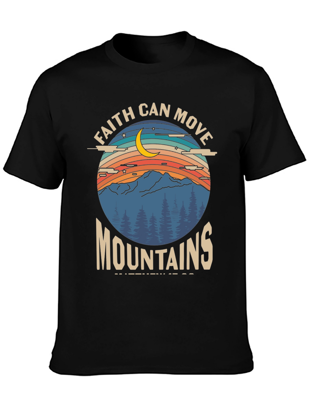 Faith Can Move Mountains Graphic Tee