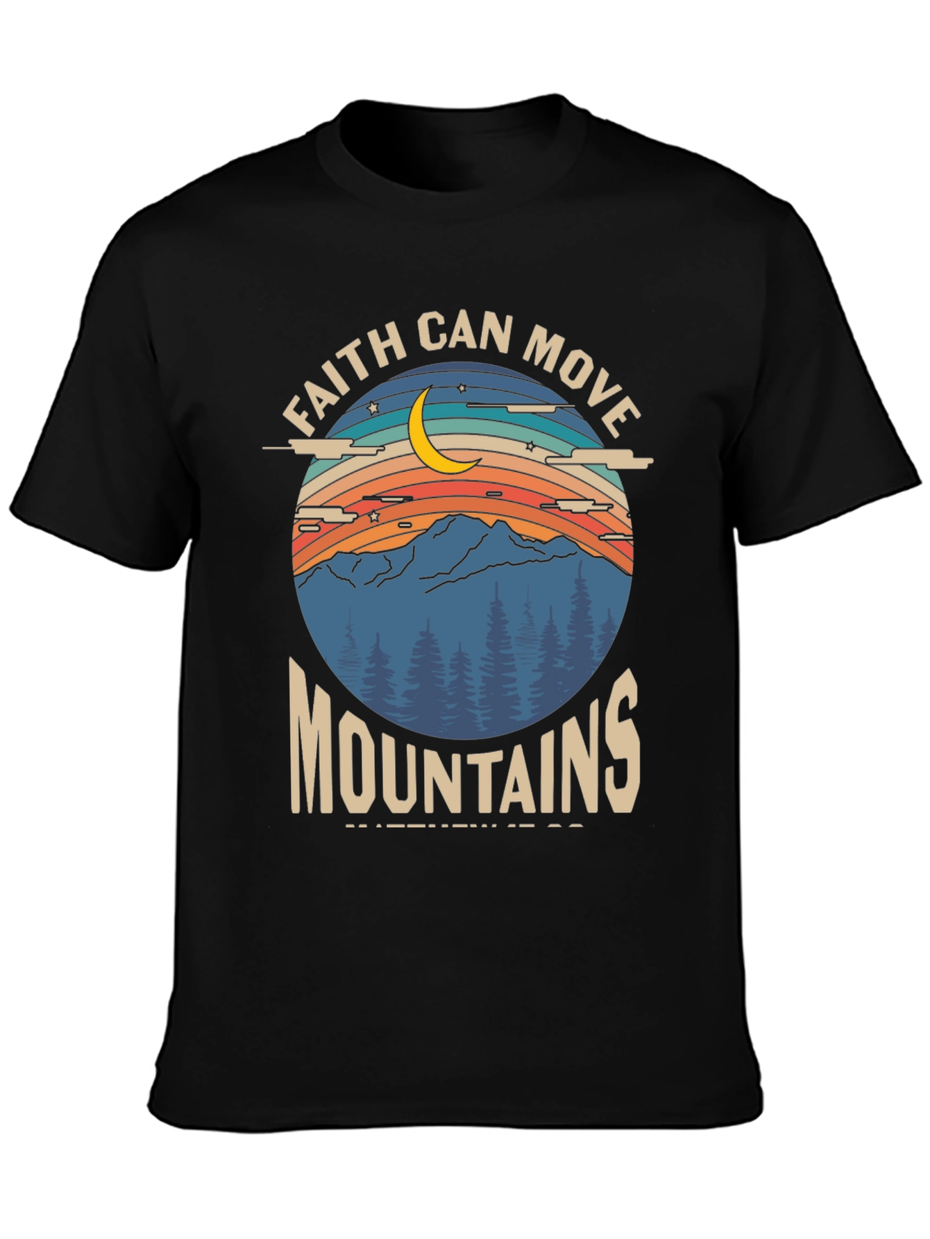 Faith Can Move Mountains Graphic Tee