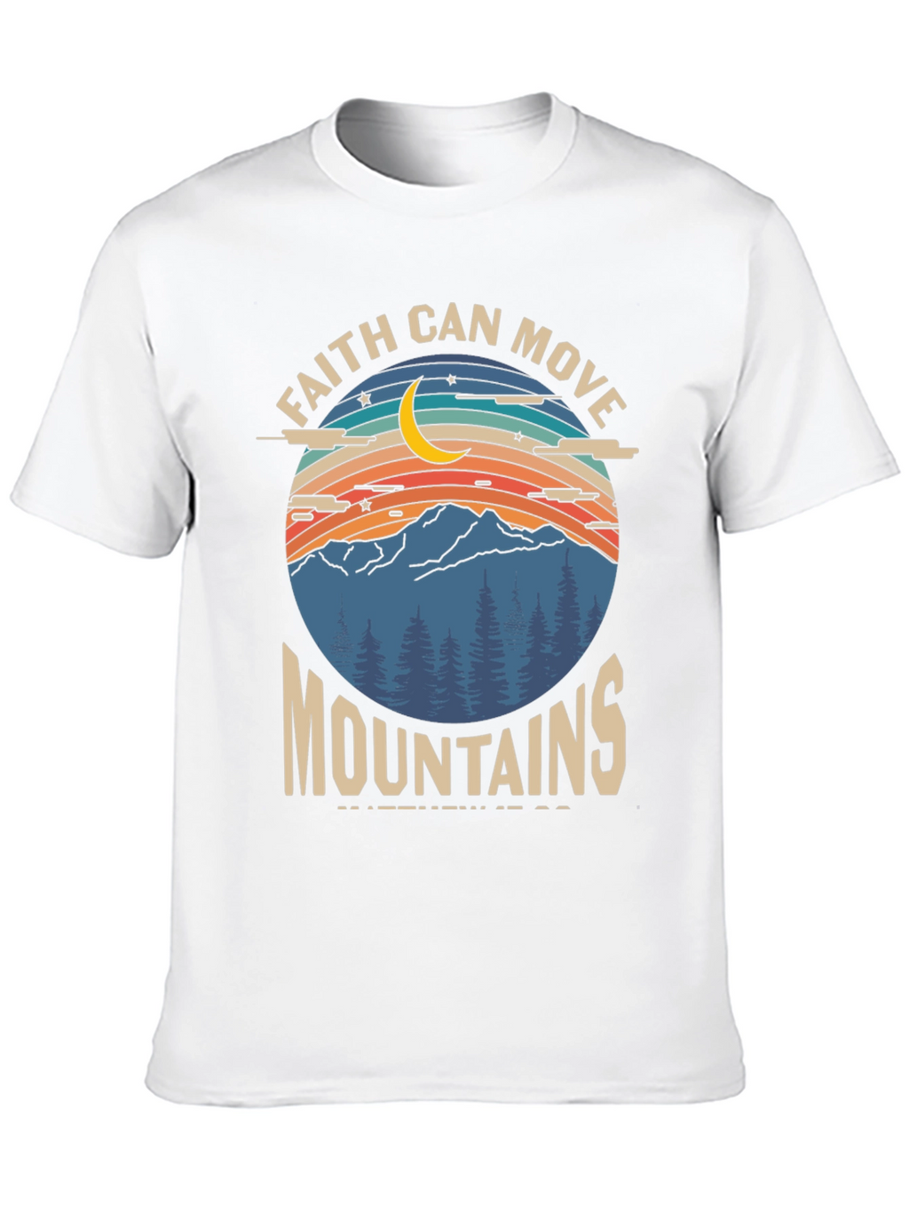 Faith Can Move Mountains Graphic Tee
