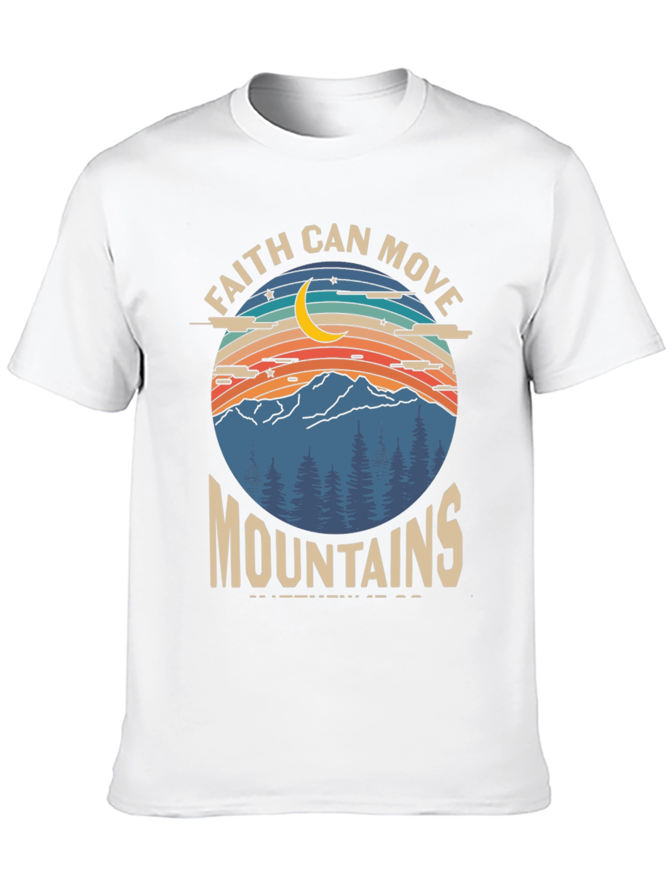 Faith Can Move Mountains Graphic Tee