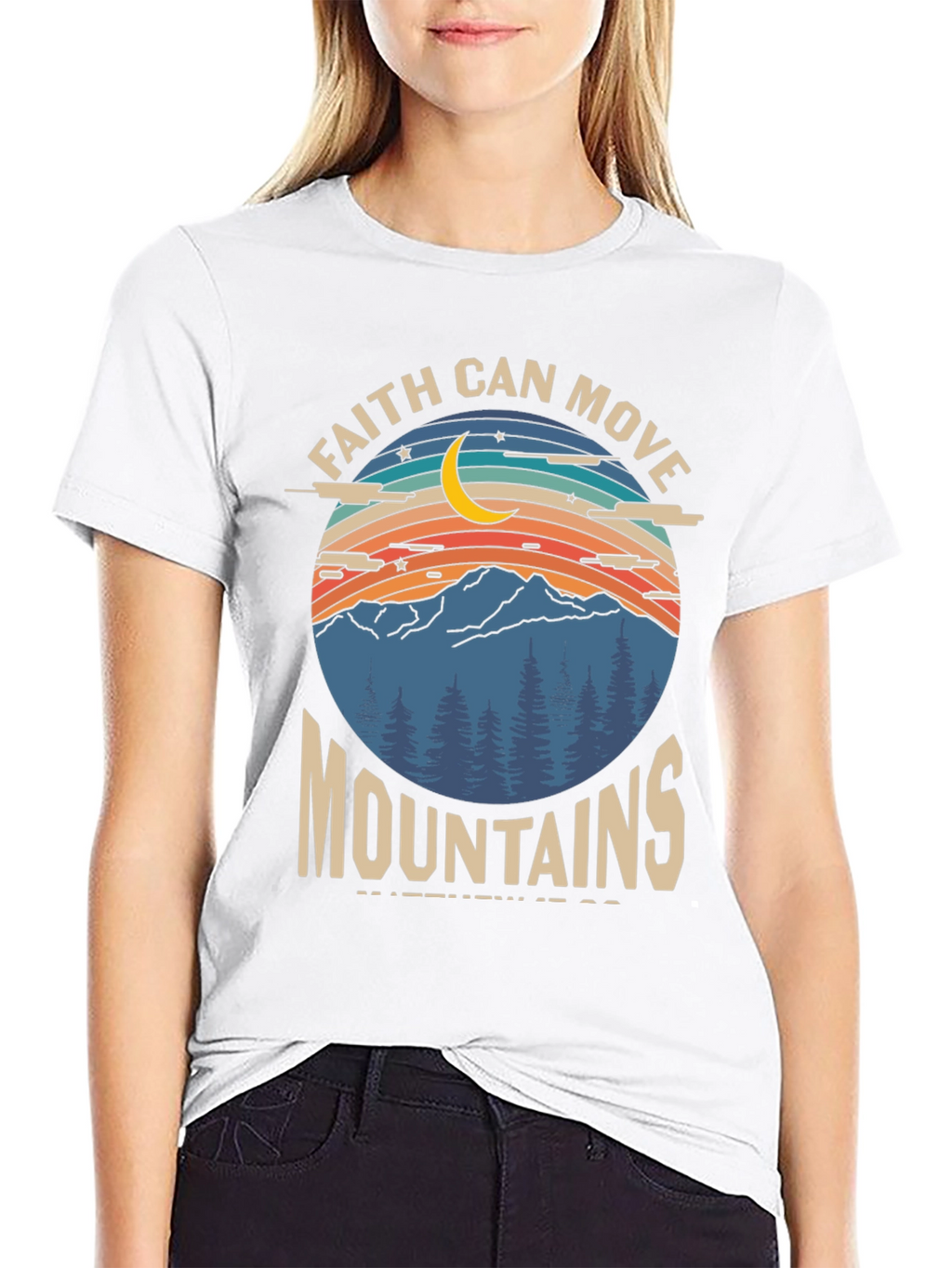 Faith Can Move Mountains Graphic Tee