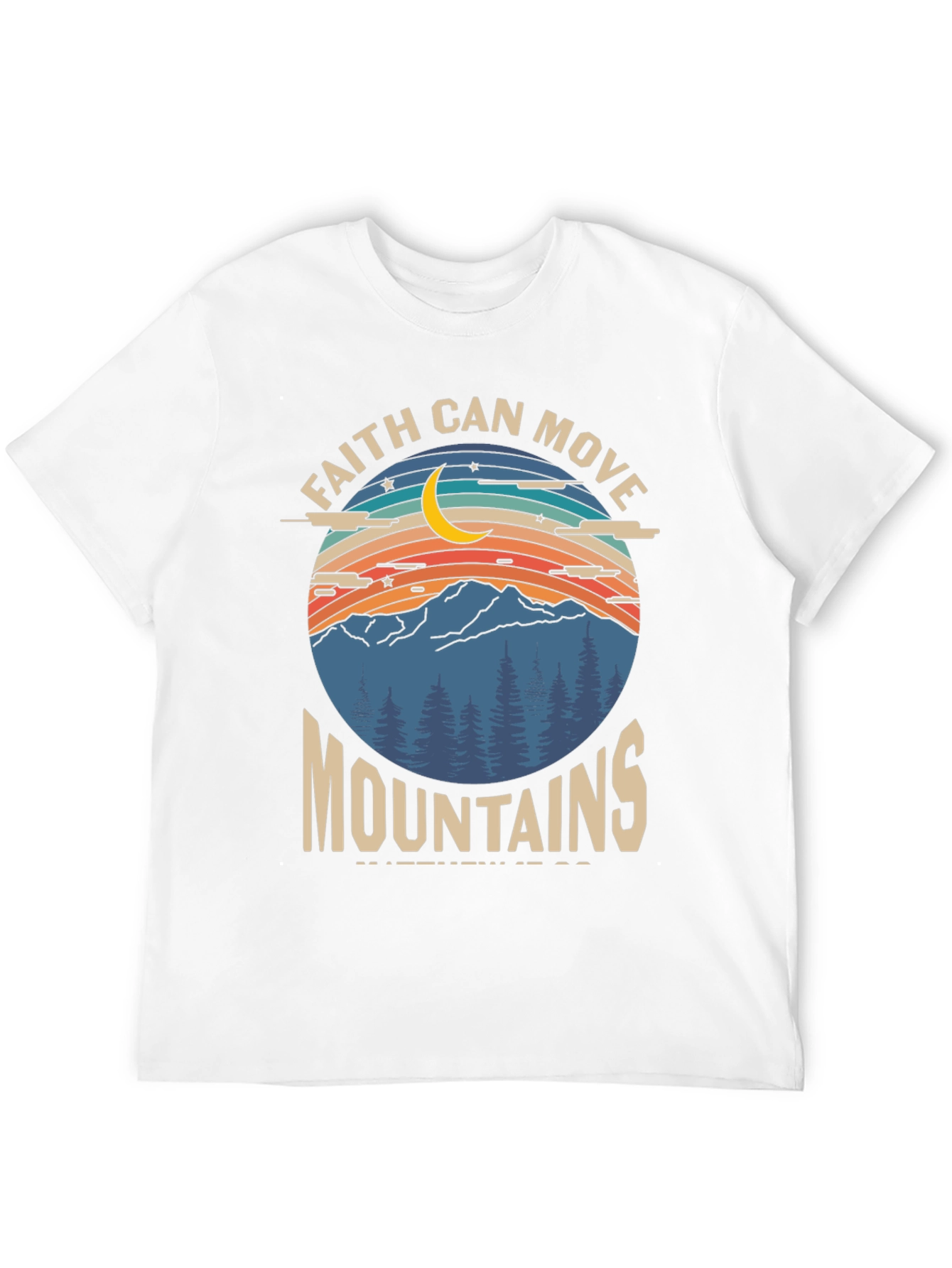 Faith Can Move Mountains Graphic Tee