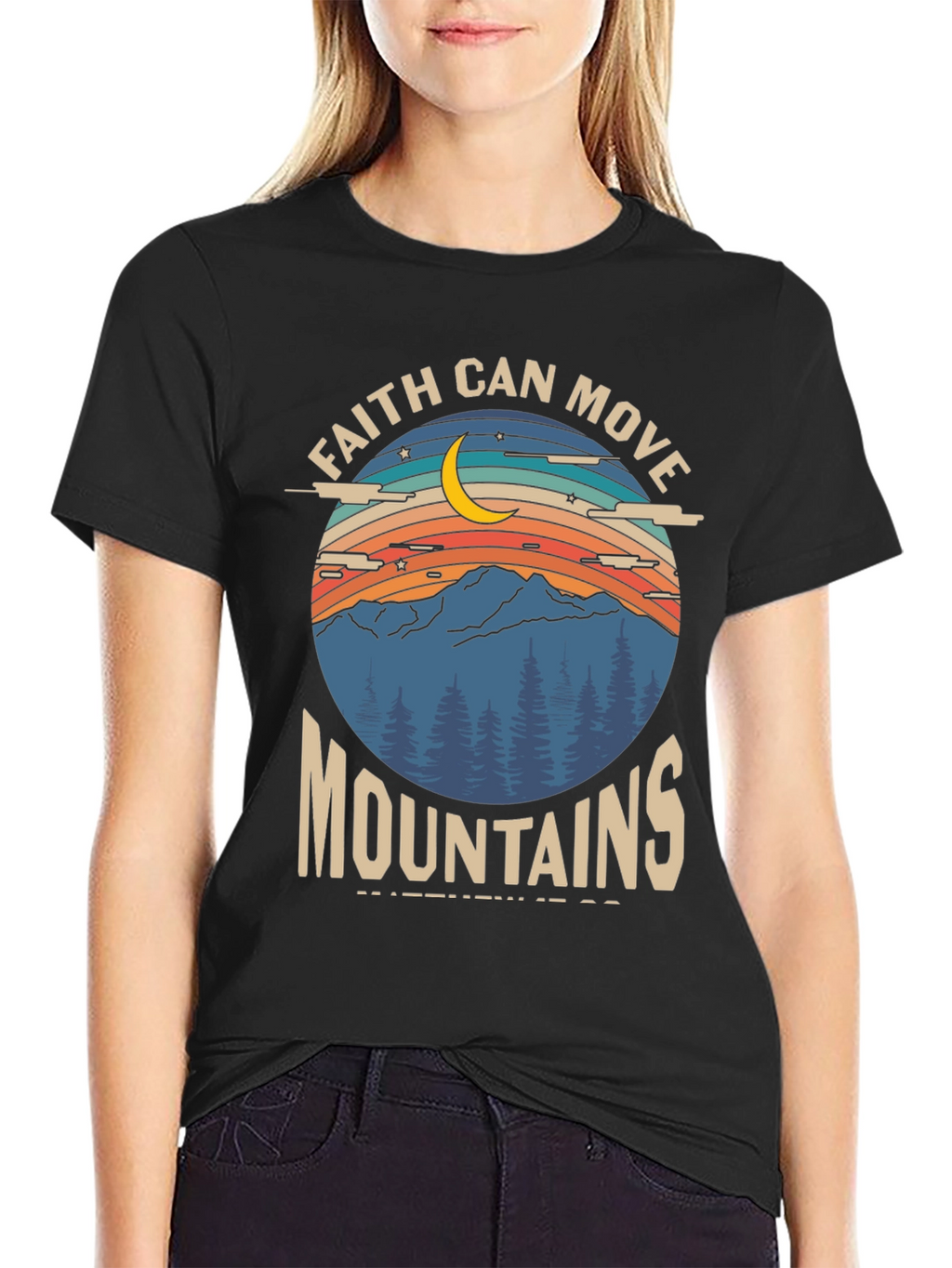 Faith Can Move Mountains Graphic Tee