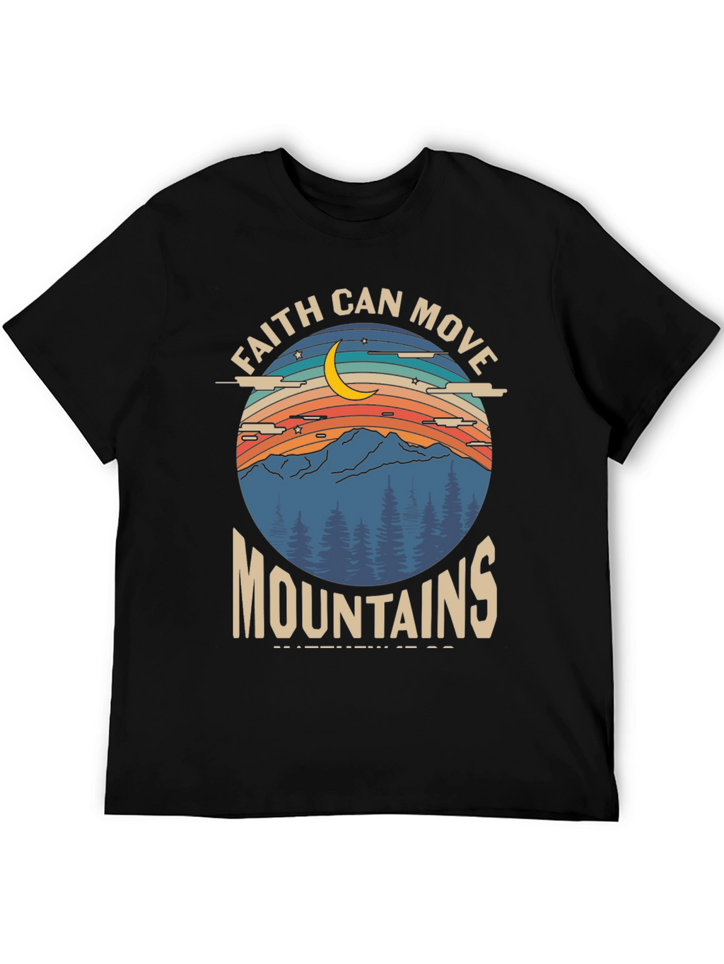 Faith Can Move Mountains Graphic Tee