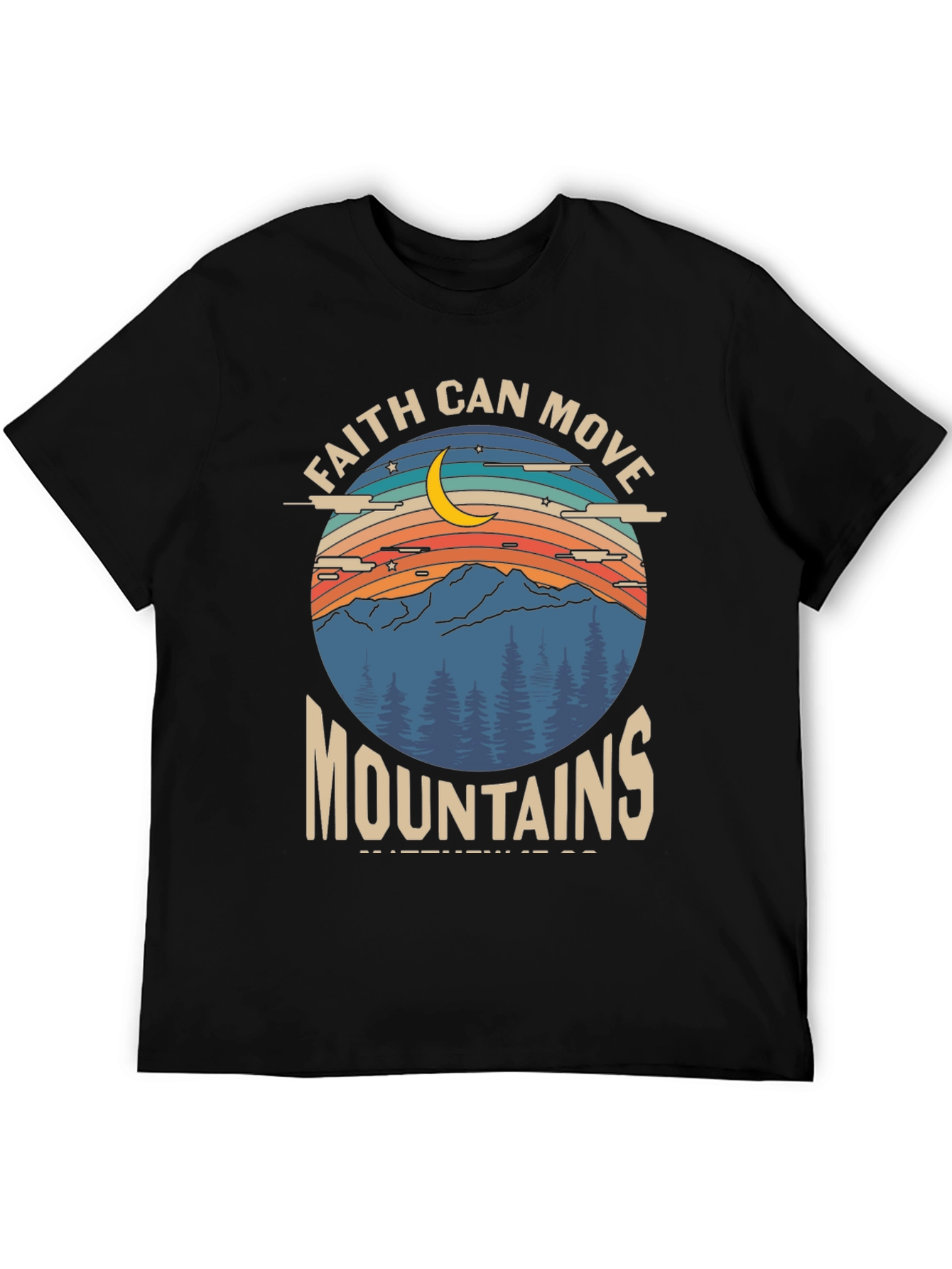 Faith Can Move Mountains Graphic Tee