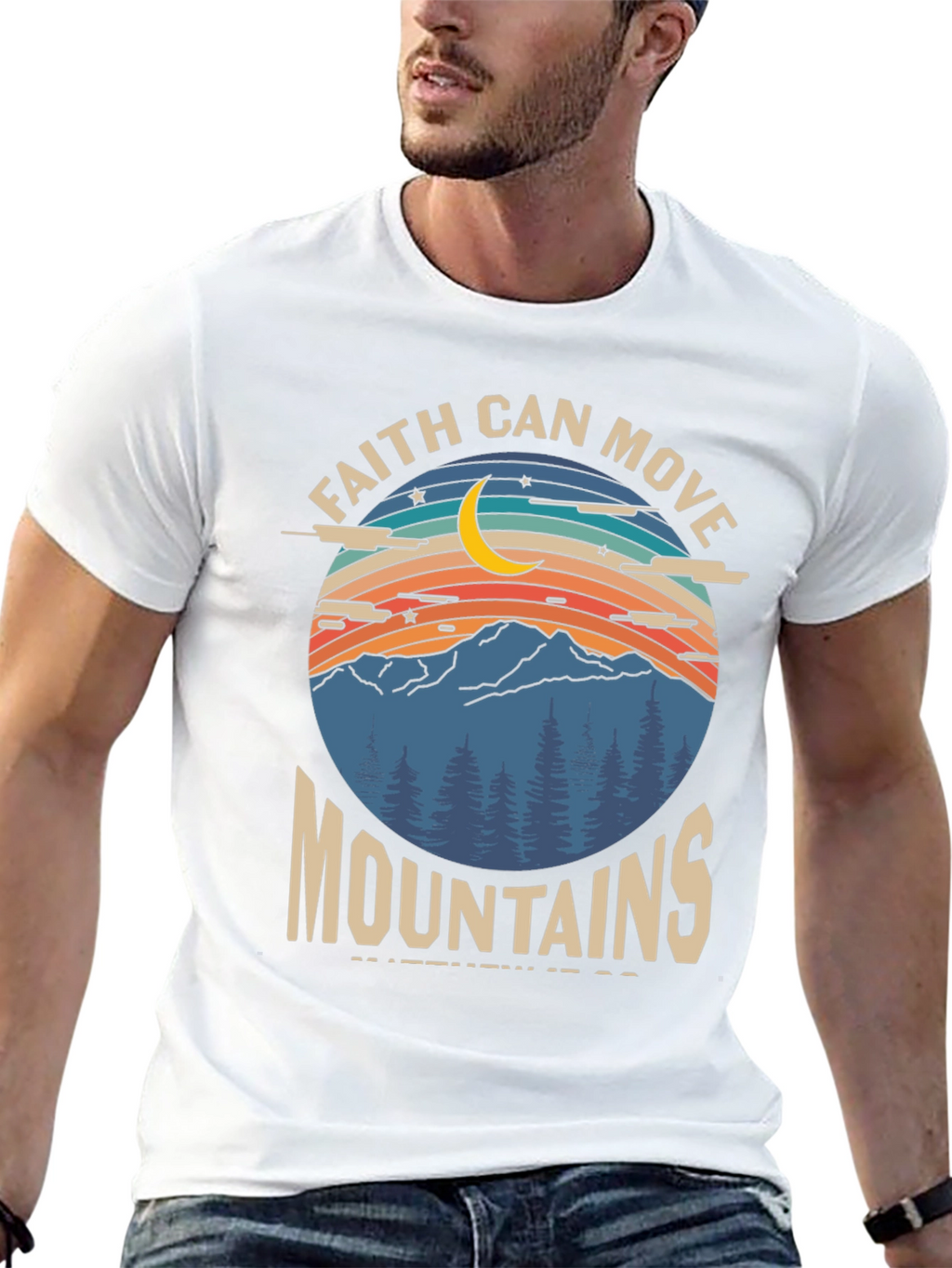 Faith Can Move Mountains Graphic Tee