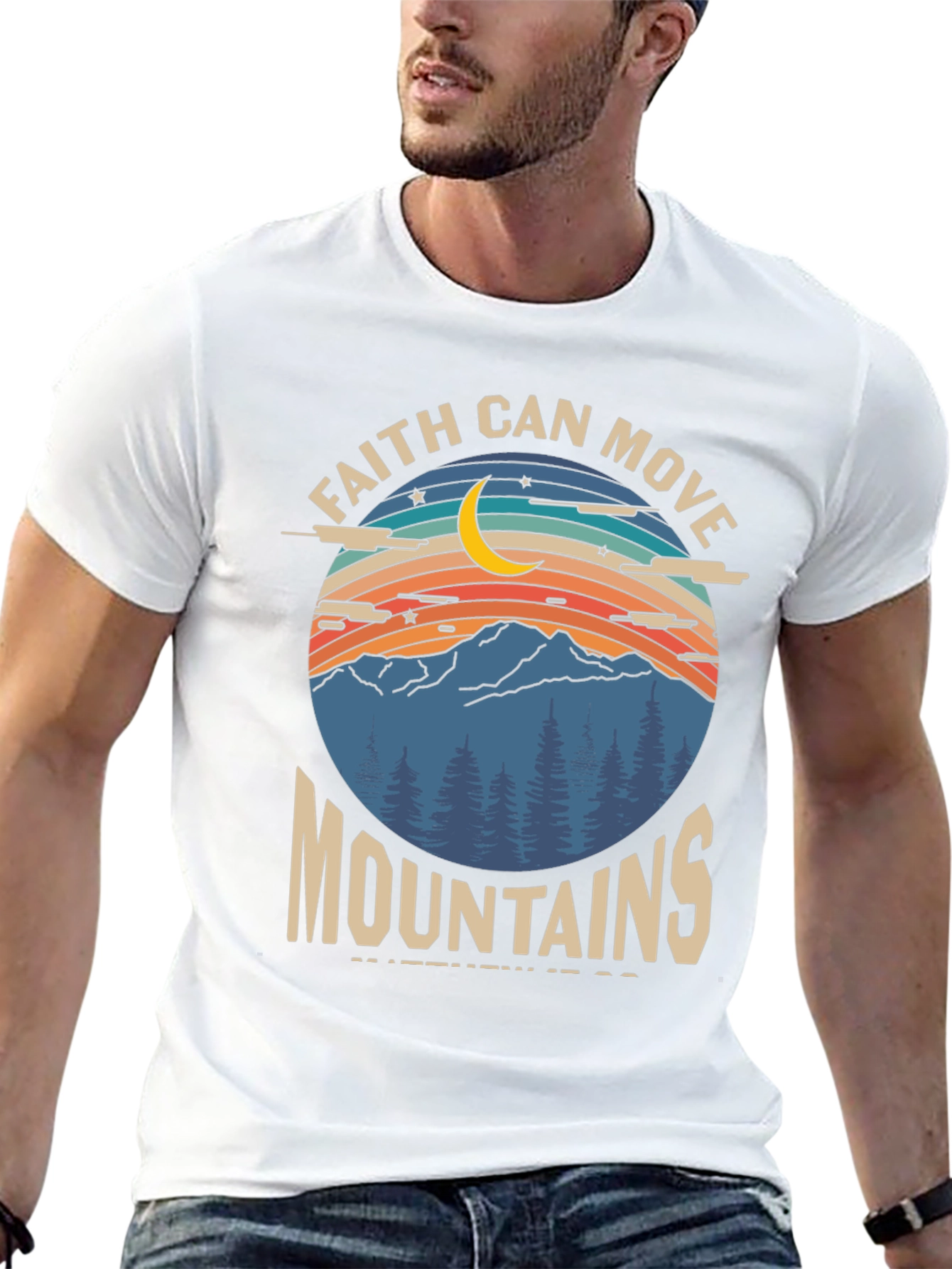 Faith Can Move Mountains Graphic Tee