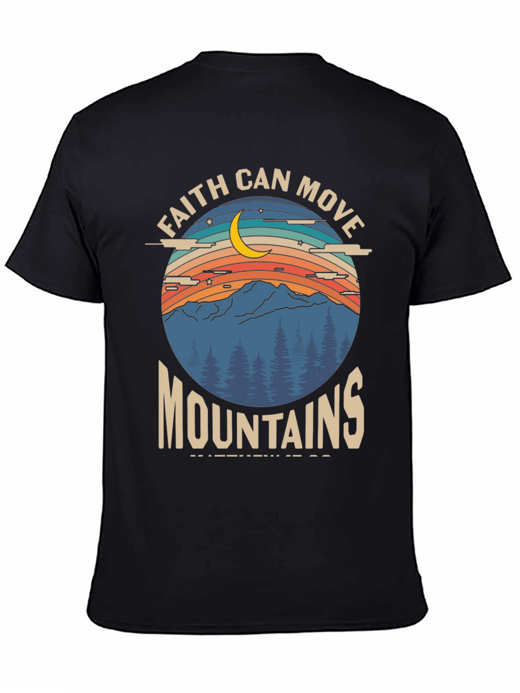 Faith Can Move Mountains Graphic Tee