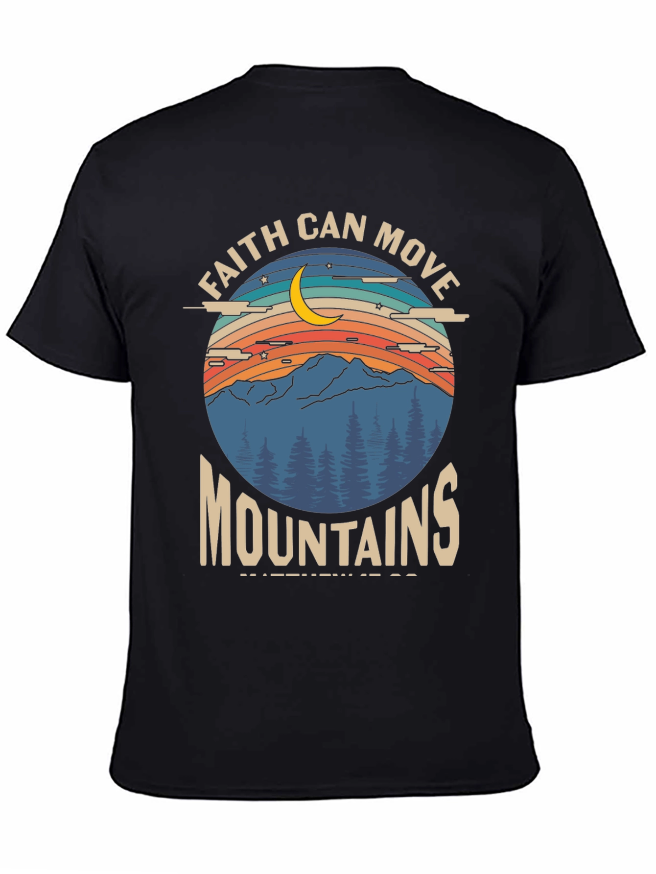 Faith Can Move Mountains Graphic Tee