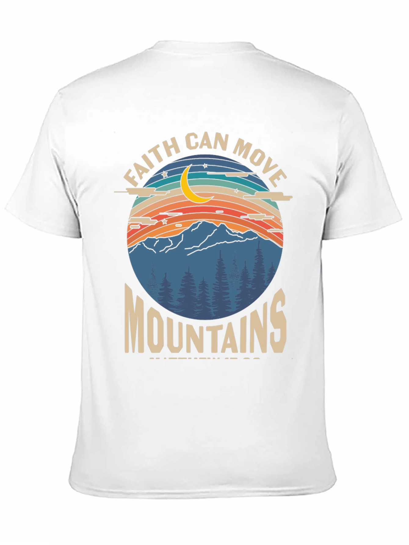 Faith Can Move Mountains Graphic Tee