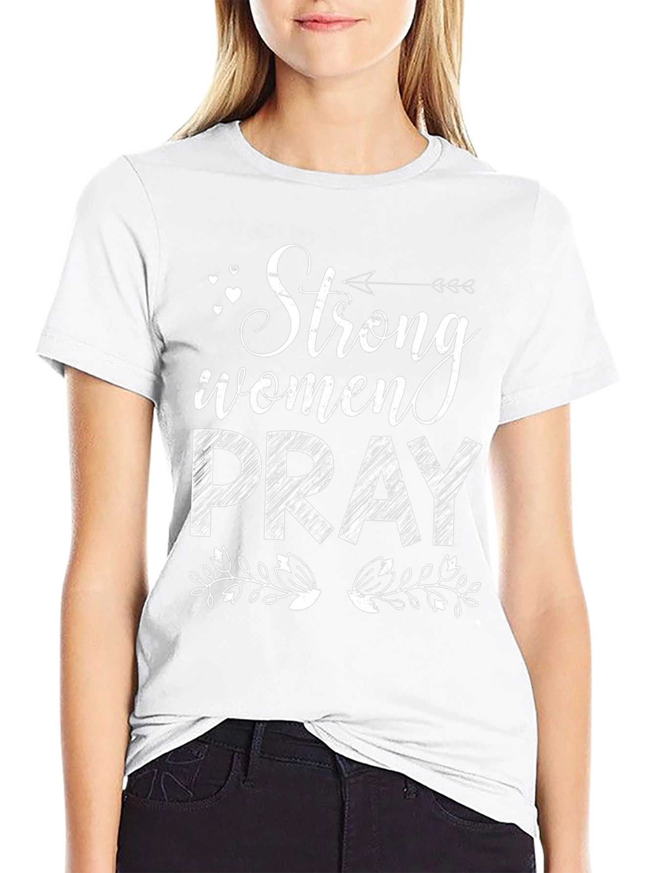 Strong Women Pray Graphic Tee