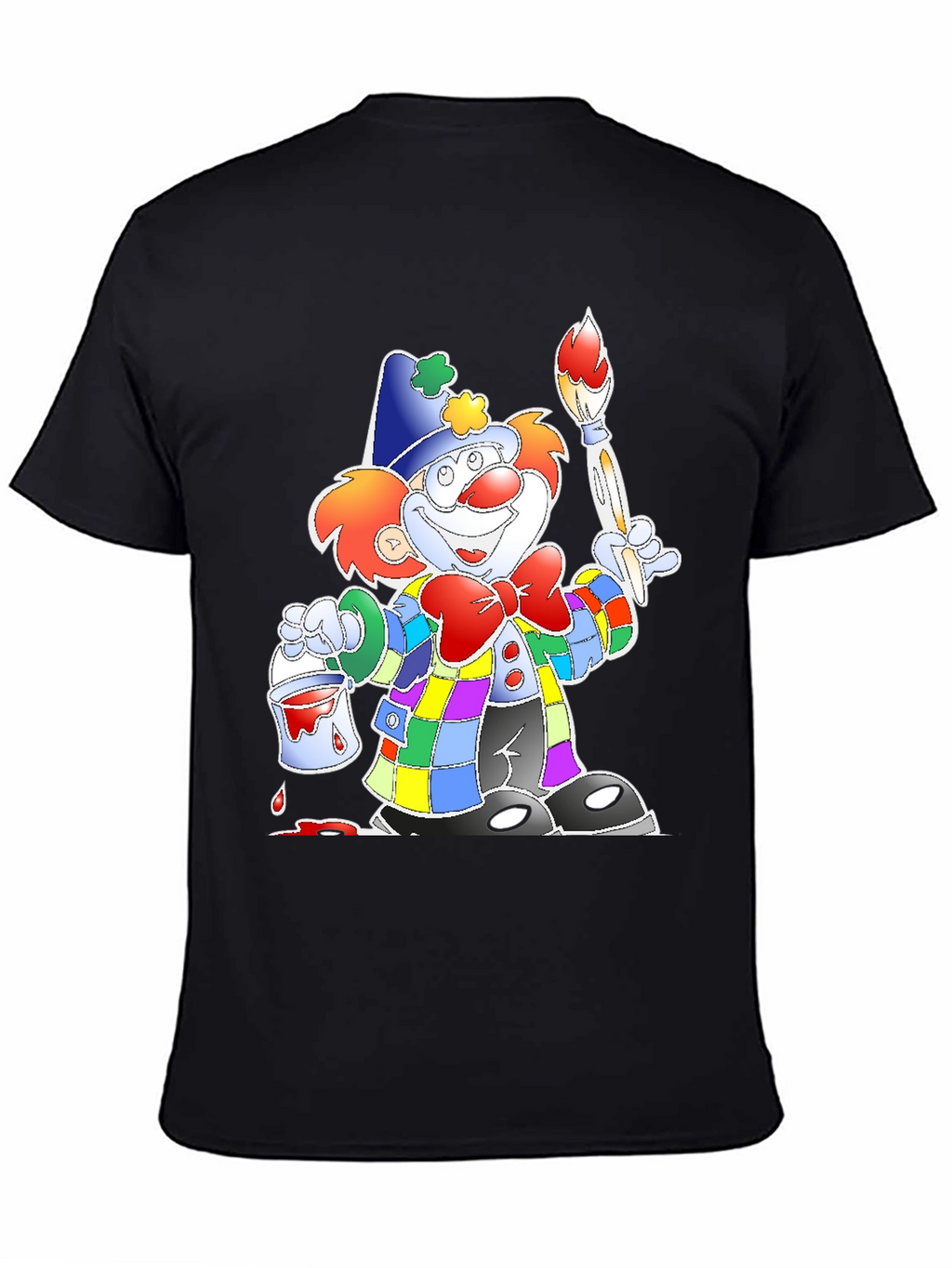 Clown Artist Graphic T-Shirt